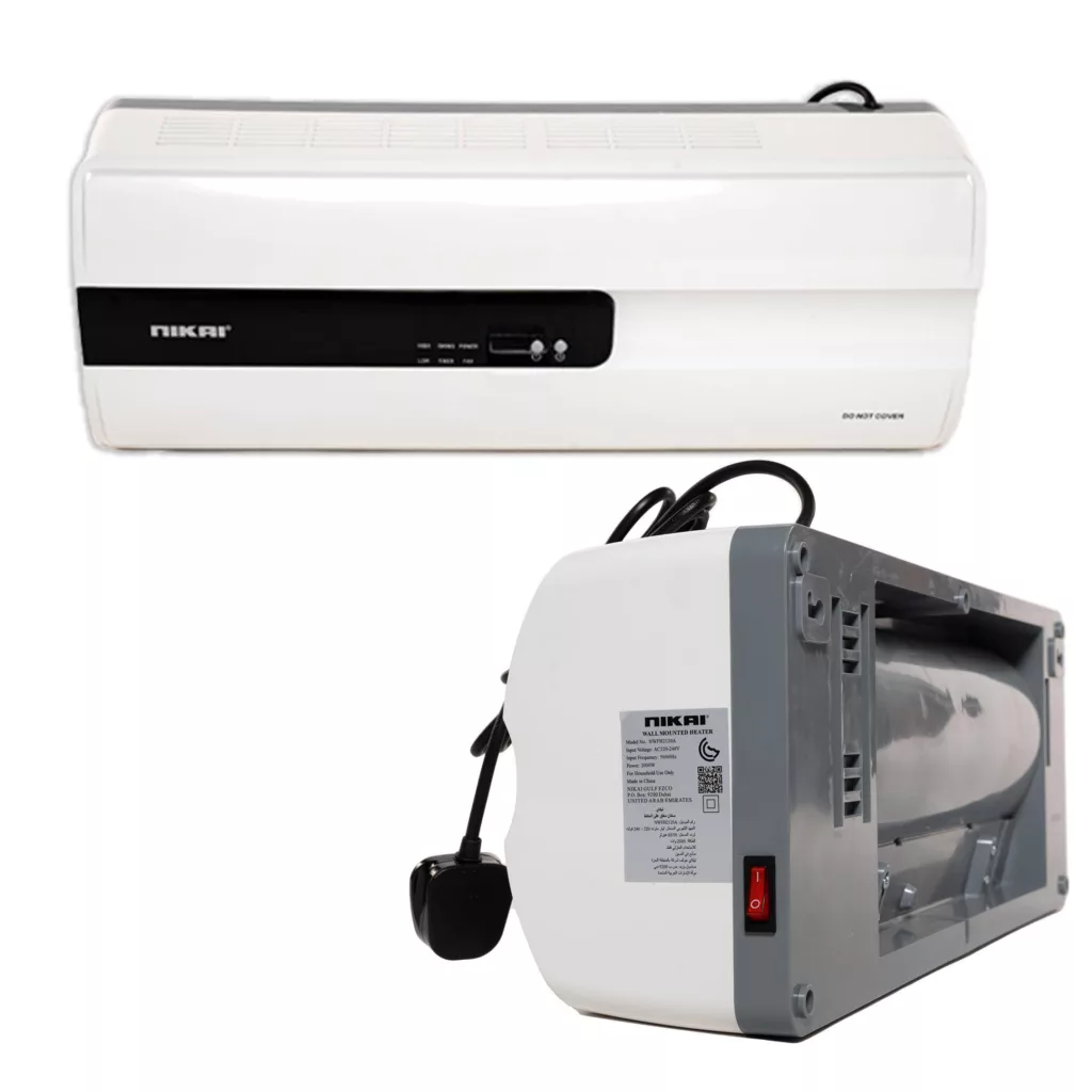 بخاری برقی دیواری نیکای مدل NWFH2120A