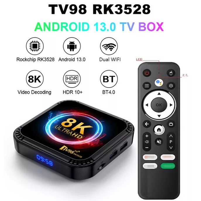 اندرویدباکس مدل TV98 - RK3528