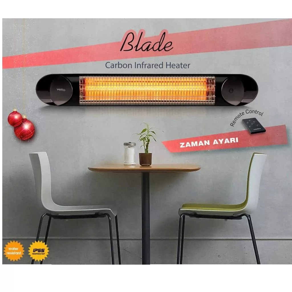 بخاری برقی دیواری ویتو مدل Blade S