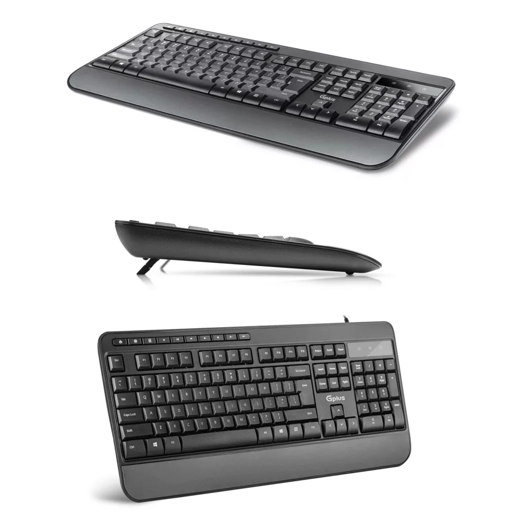 کیبورد و ماوس جی پلاس مدل GMK-C320W