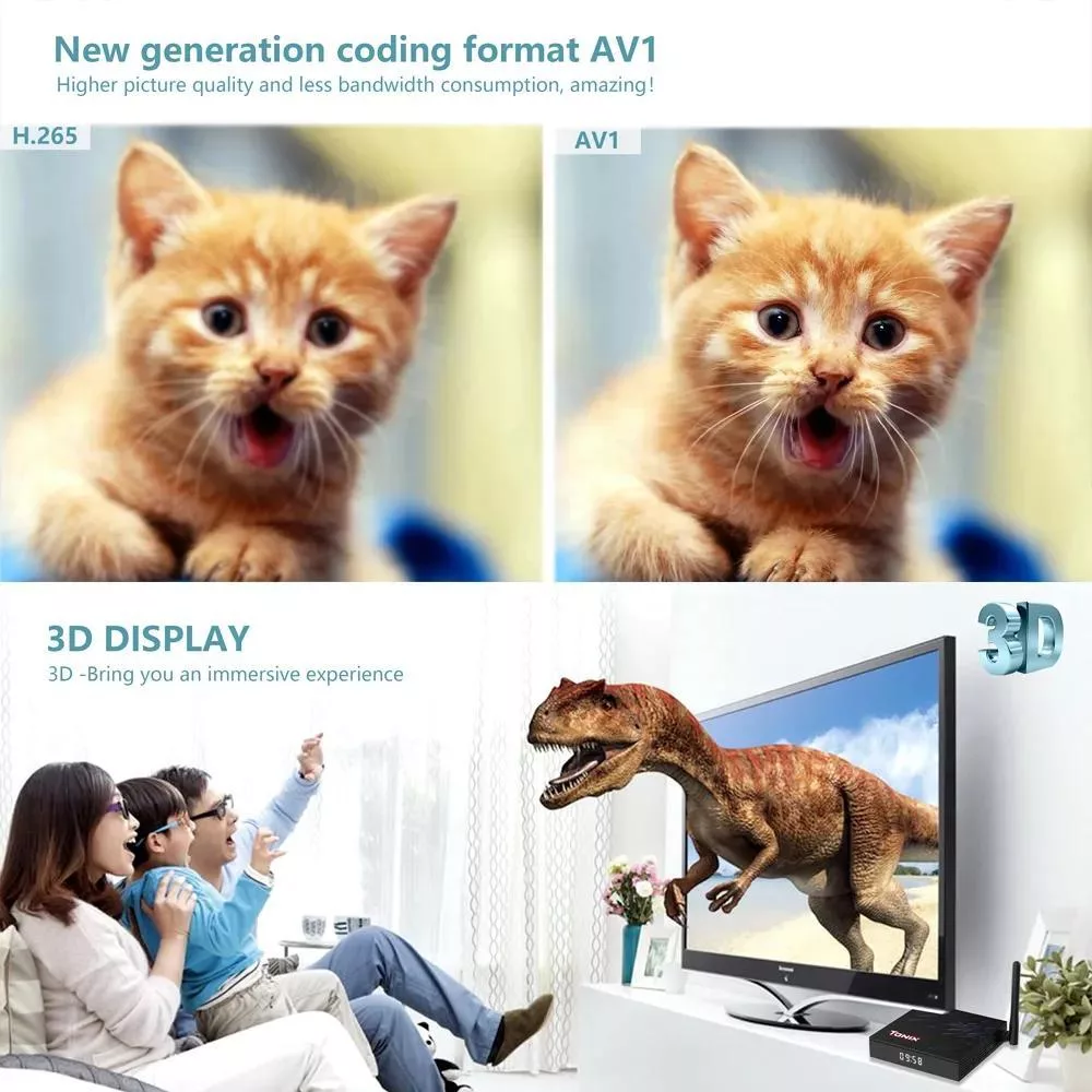 اندروید باکس تانیکس مدل TX68 32/4GB