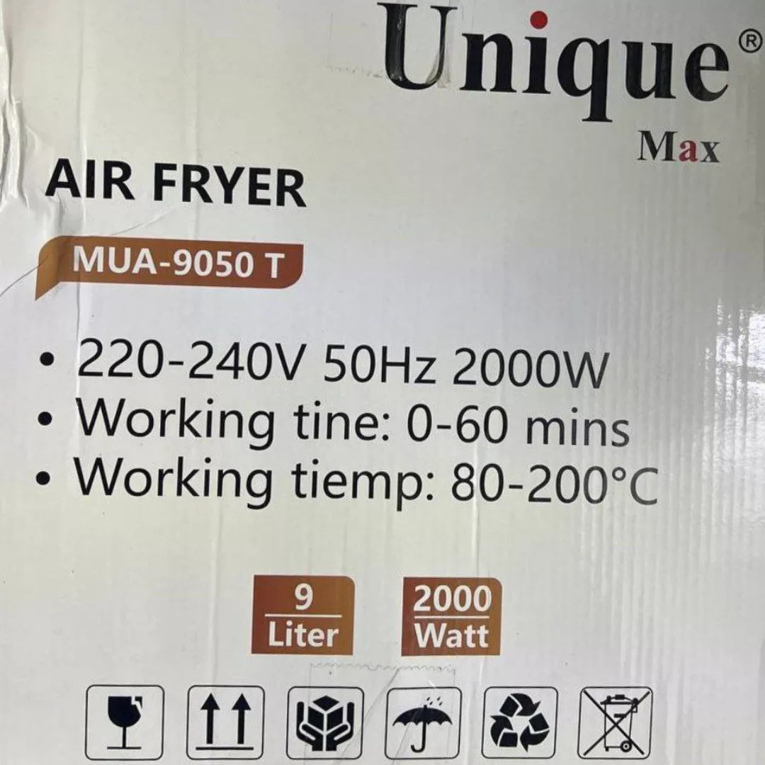هواپز 9 لیتر یونیک مکس مدل MUA-9050T