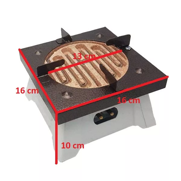 اجاق برقی حامد مدل سرامیکی