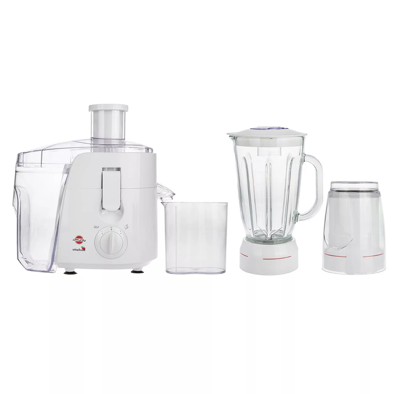 آبمیوه گیری پارس خزر مدل VitaFruit Glass آبمیوه گیری پارس خزر مدل VitaFruit Glass