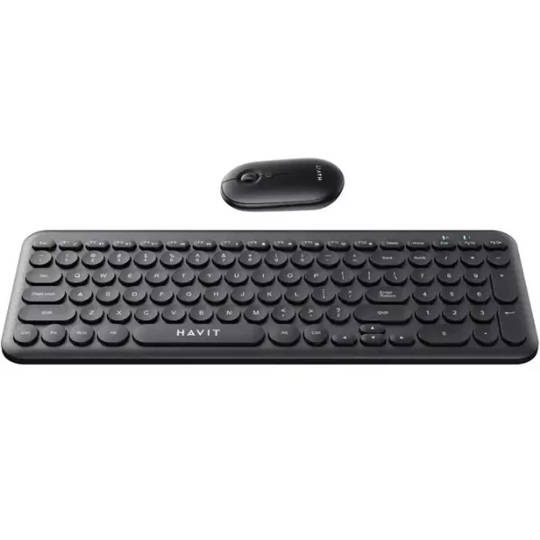 کیبورد و ماوس بی سیم هویت مدل KB-254GCM