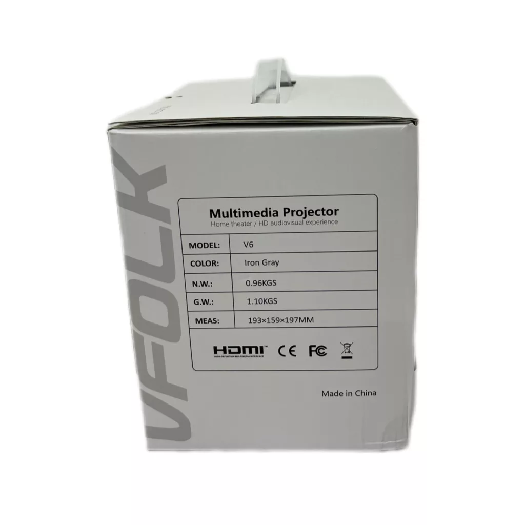 مینی ویدئو پروژکتور مدل V6