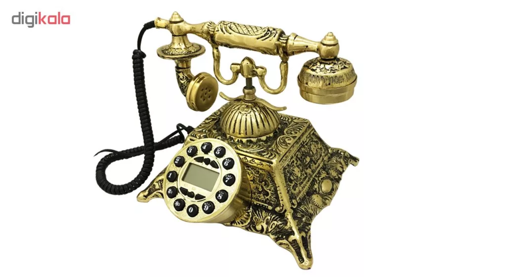 تلفن کلاسیک برنجی کد 01
