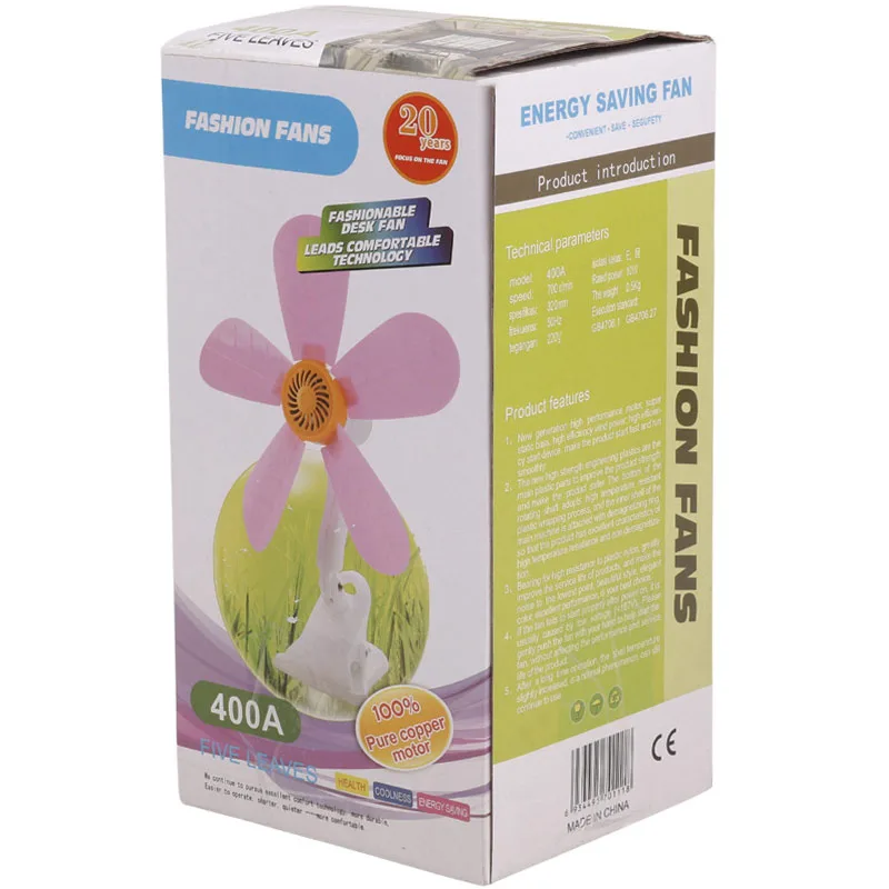 پنکه گیره‌ای مدل Fashion 400A