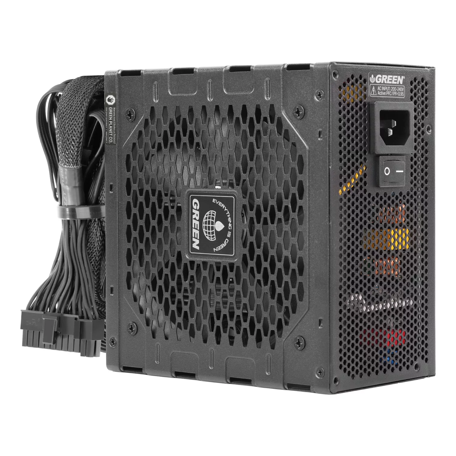 منبع تغذیه کامپیوتر گرین مدل GP800A-GED