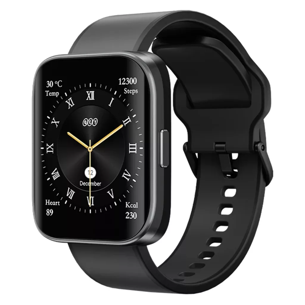 ساعت هوشمند 47 میلی‌متری کیو سی وای مدل Urban GS با بند سیلیکونی