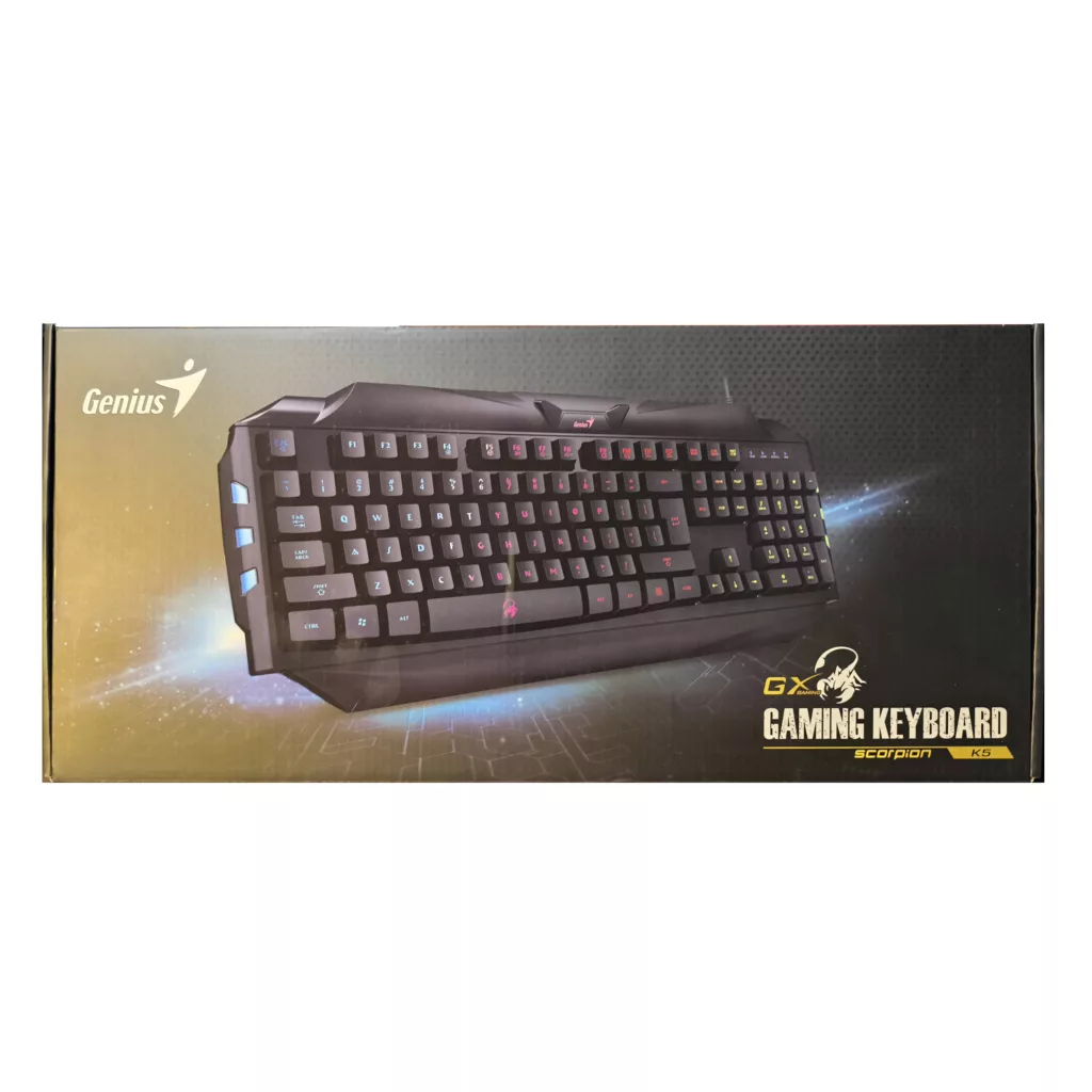 کیبورد مخصوص بازی جنیوس مدل Scorpion K5
