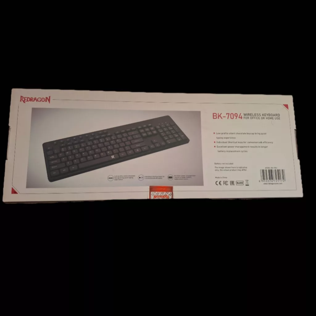 کیبورد بی سیم ردراگون مدل BK-7094
