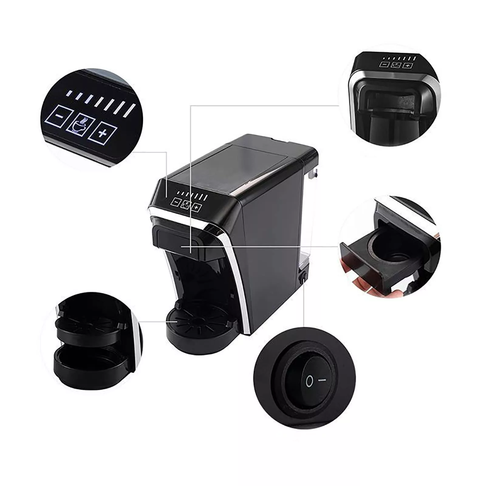 اسپرسو ساز لپرسو مدل LPMFCMSBK