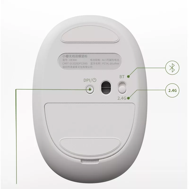 ماوس بی سیم لوفری مدل Petal OE904