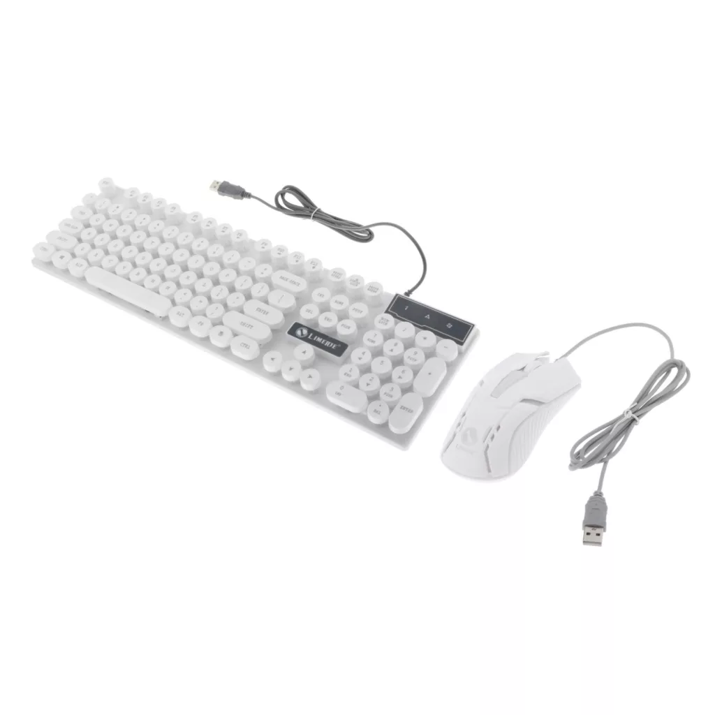 کیبورد و ماوس مخصوص بازی لایمید مدل GTX300-W