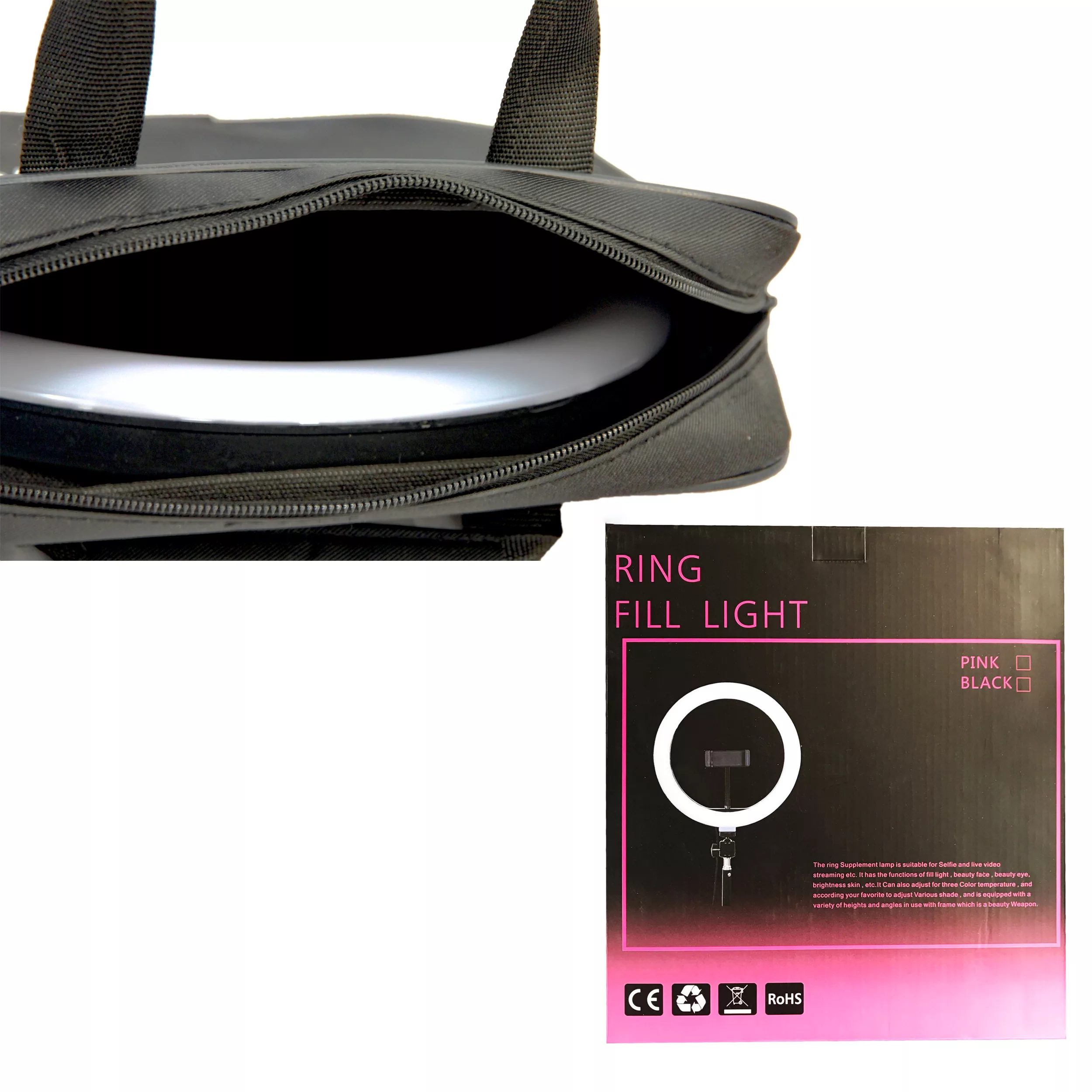 رینگ لایت مدل ZD-666