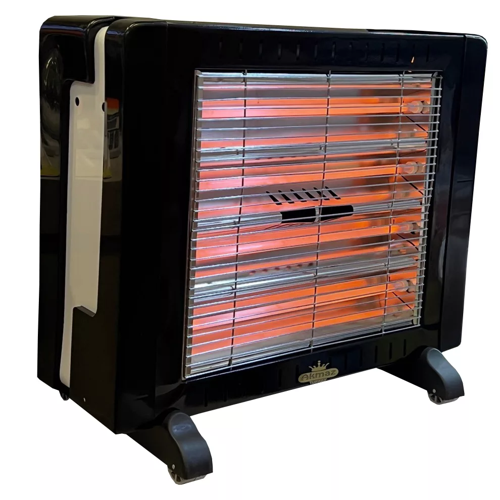 بخاری برقی آکماز مدل فن دار 6 المنت سنسوردار
