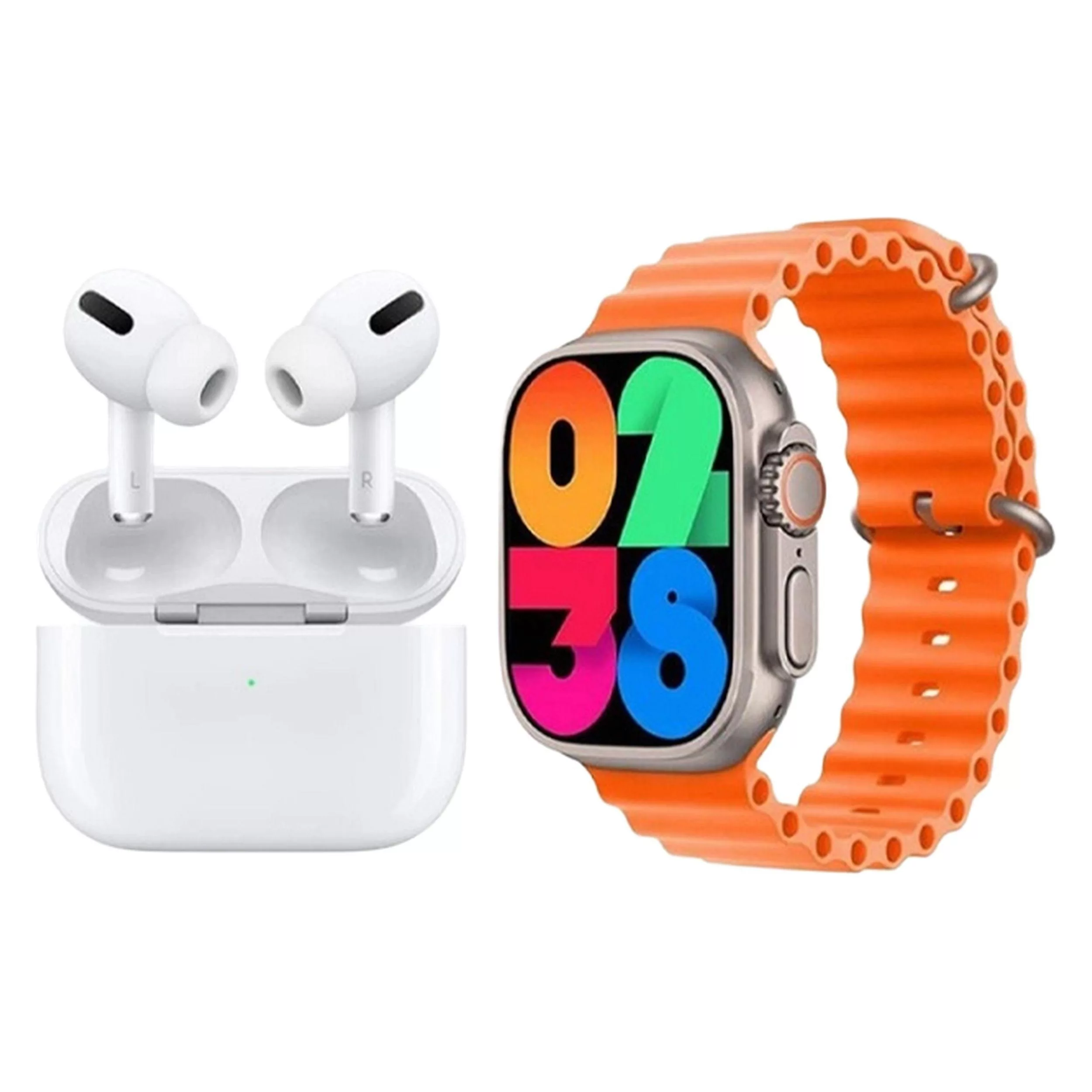 ساعت هوشمند مدل W30PRO MAX به همراه هدفون