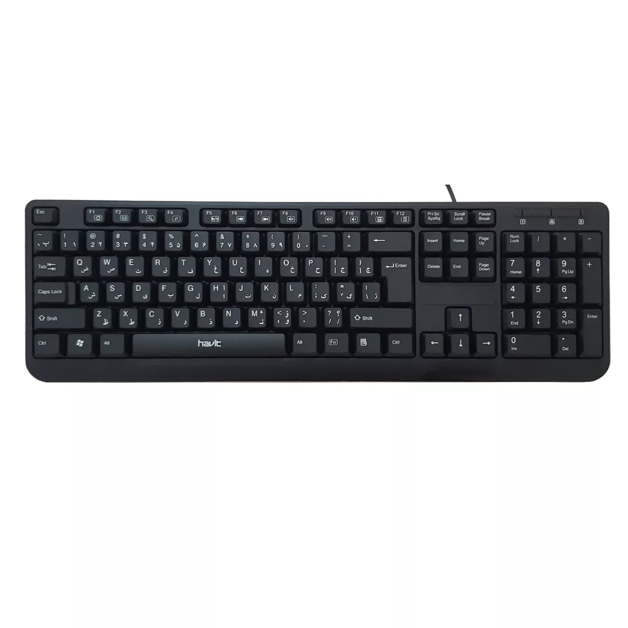 کیبورد هویت مدل HV-KB378