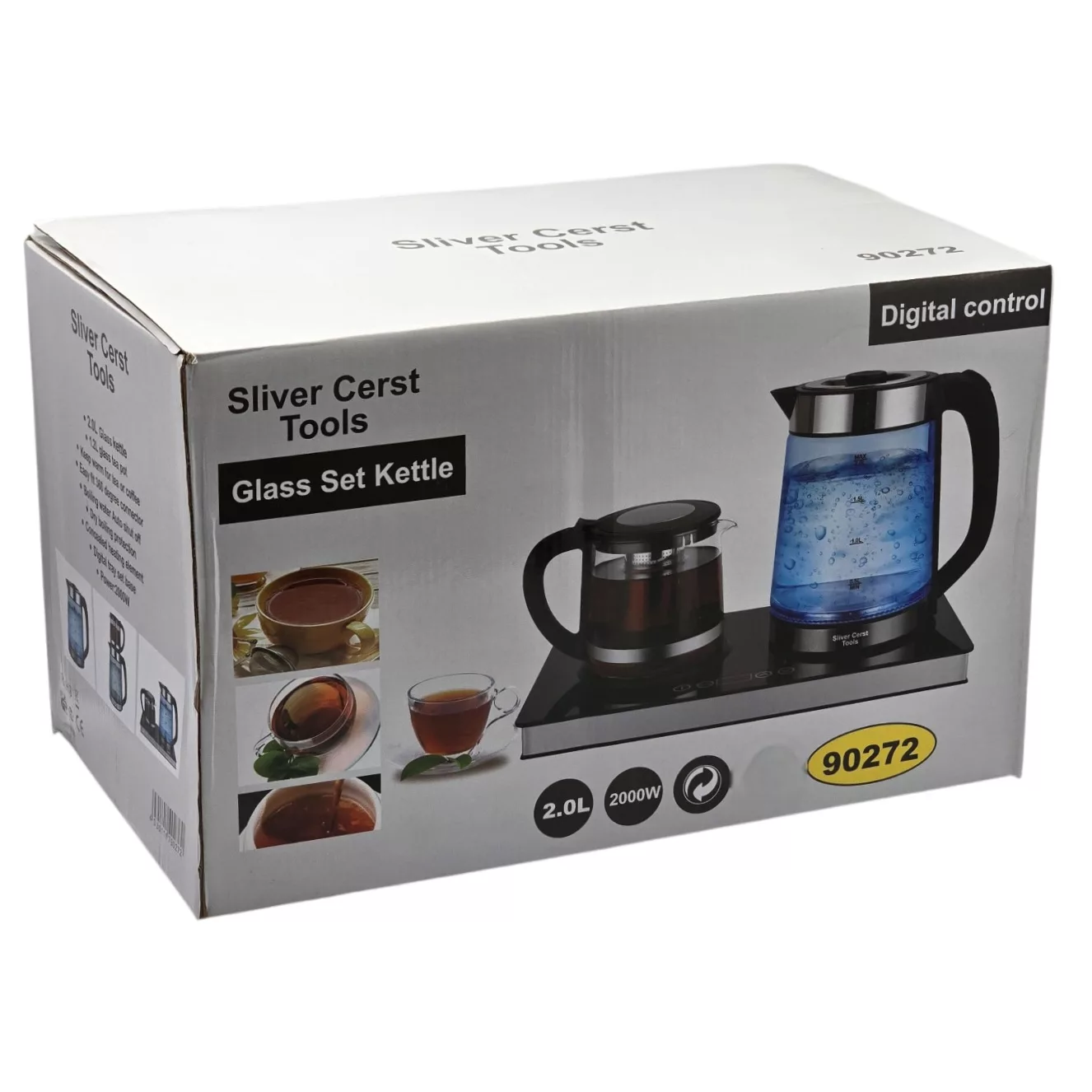 چای ساز کنار هم سیلورکرست مدل 90272