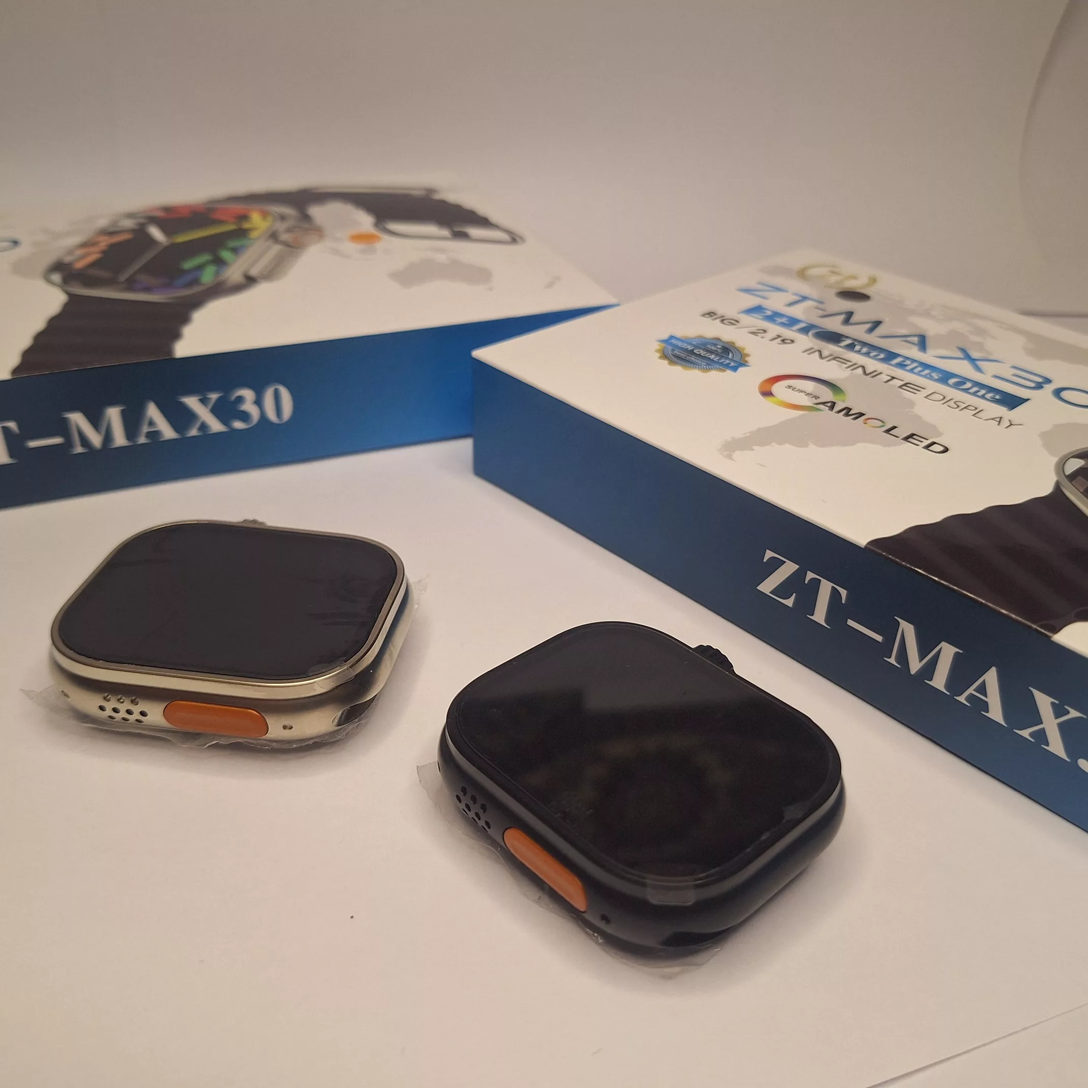 ساعت هوشمند 2.19 اینچی مدل ZT-MAX30 با بند سیلیکونی