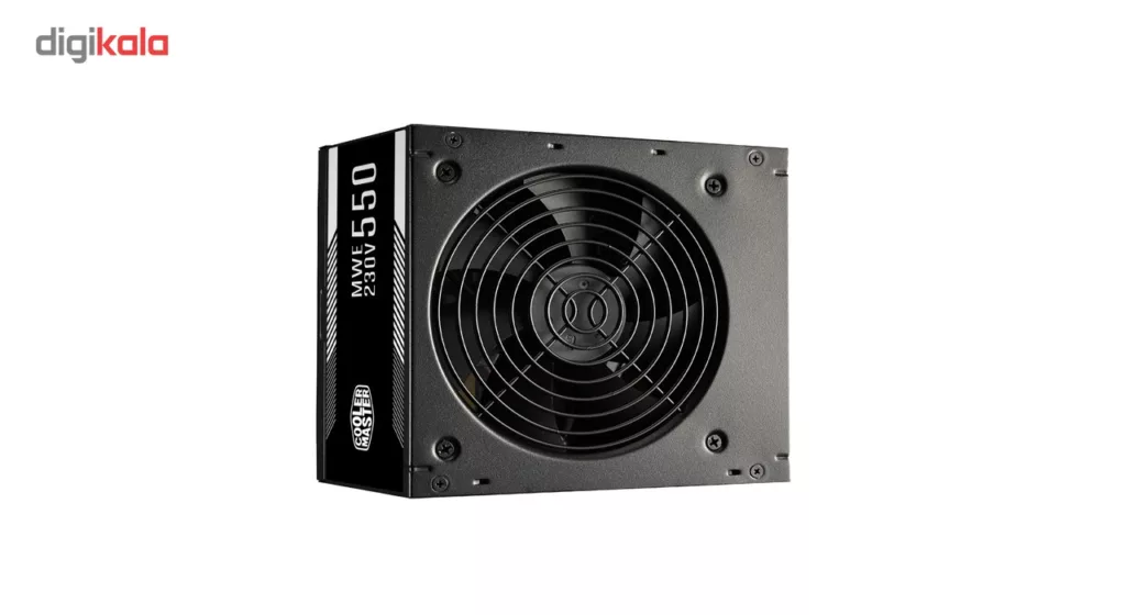 منبع تغذیه کامپیوتر کولر مستر مدل MWE white 550