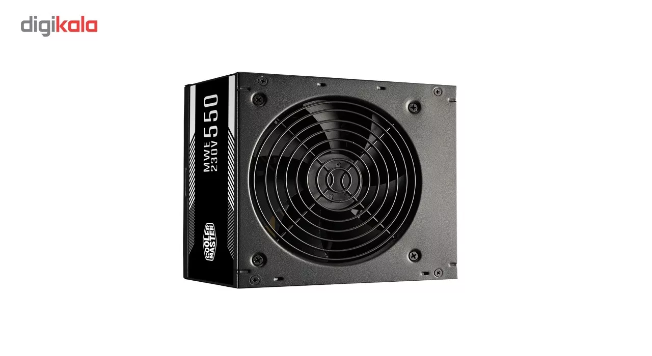 منبع تغذیه کامپیوتر کولر مستر مدل MWE white 550
