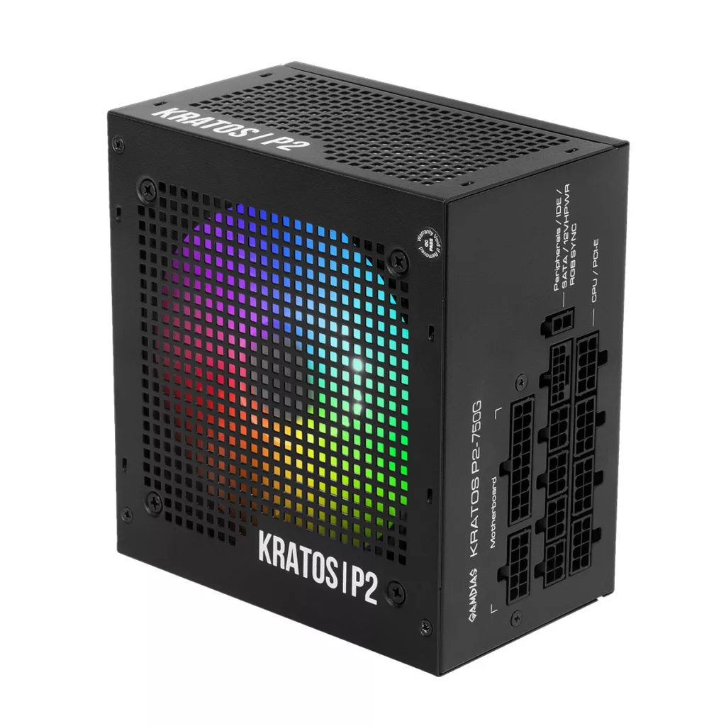 منبع تغذیه کامپیوتر 750 وات گیم دیاس مدل KRATOS P2-750G