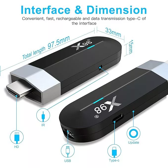 اندروید استیک ایکس 98 مدل s500