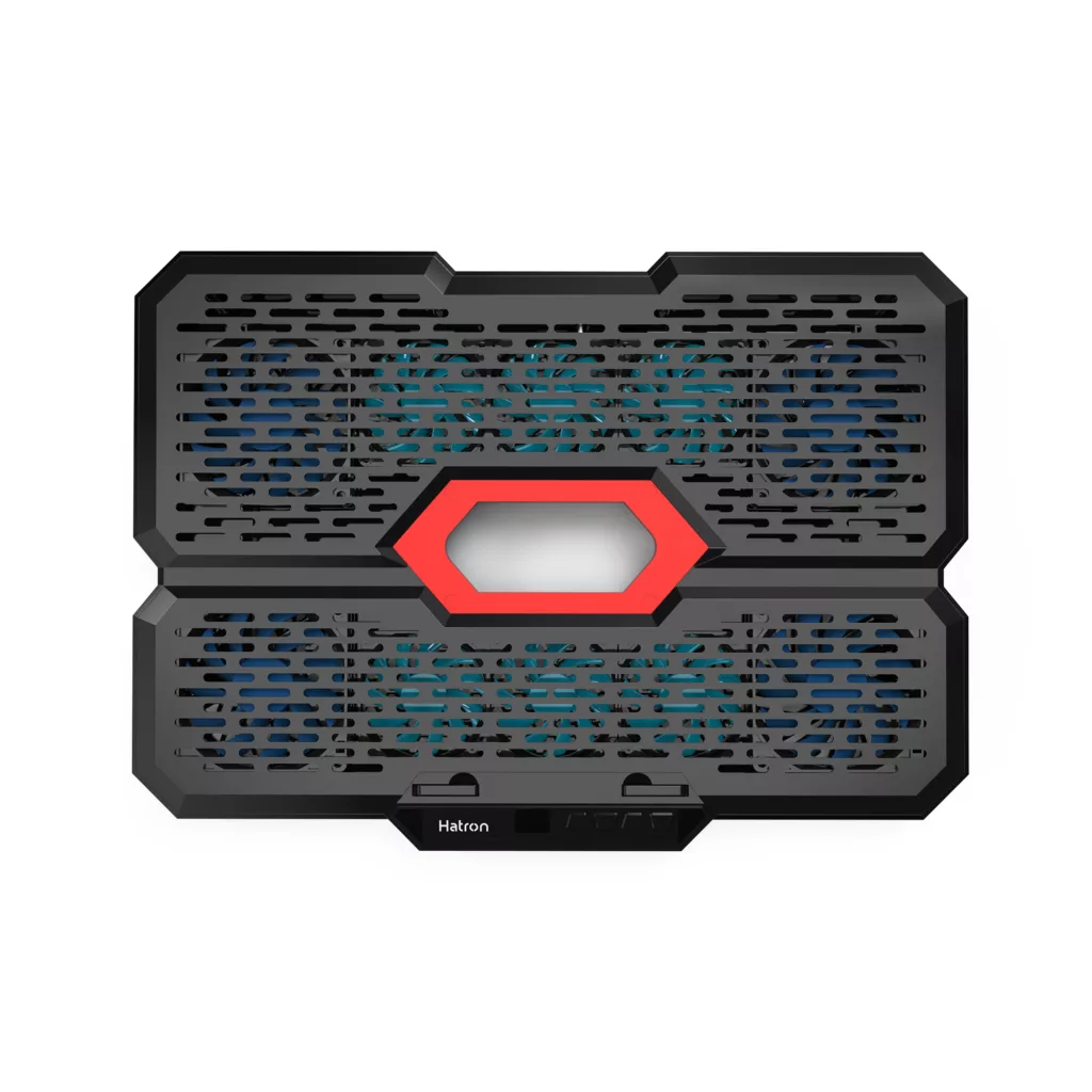 پایه خنک کننده  لپ تاپ گیمینگ دارای پورت USB-C هترون مدل HCP138