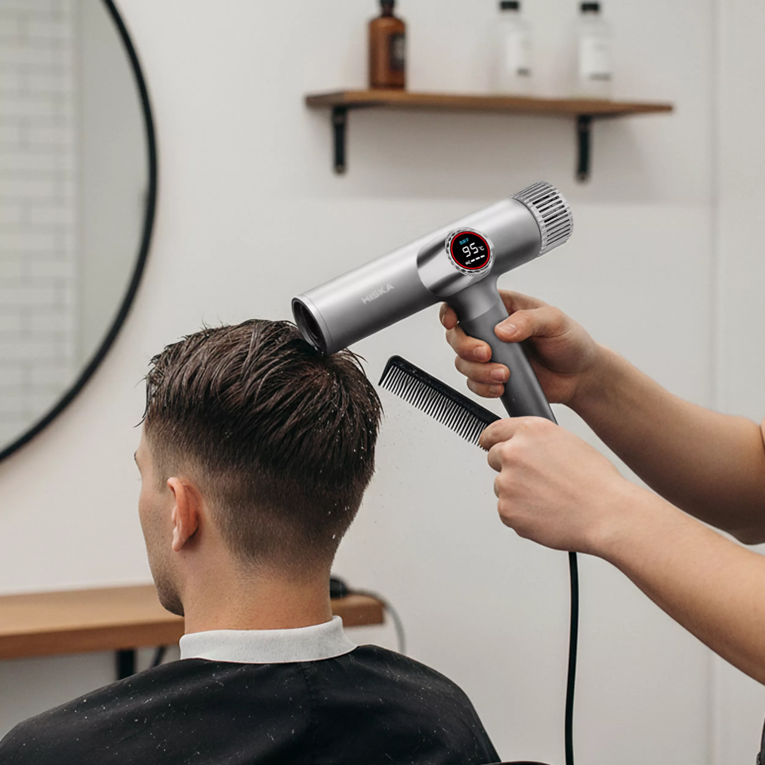 سشوار حرفه ای 2000 وات هیسکا مدل H5263