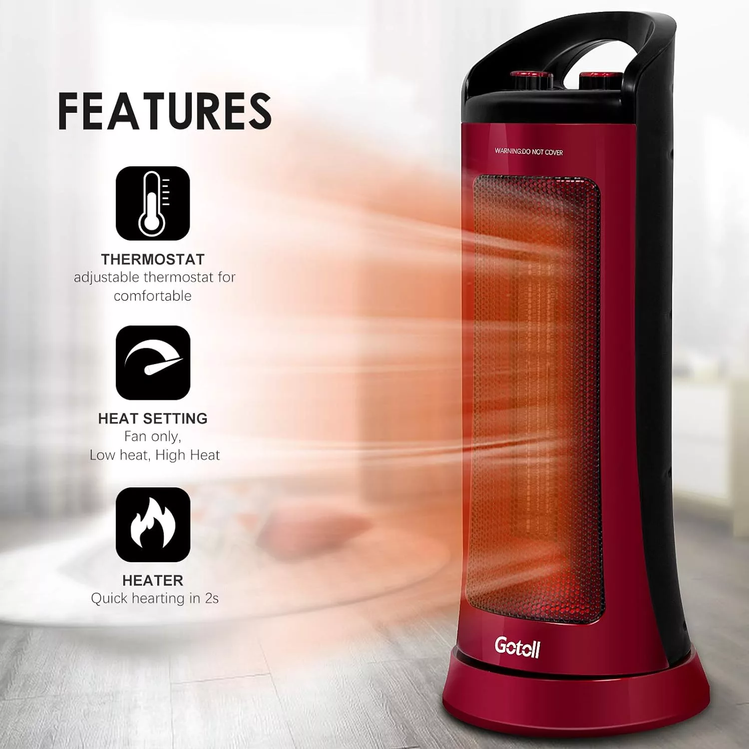 فن هیتر گوتول مدل GL1509