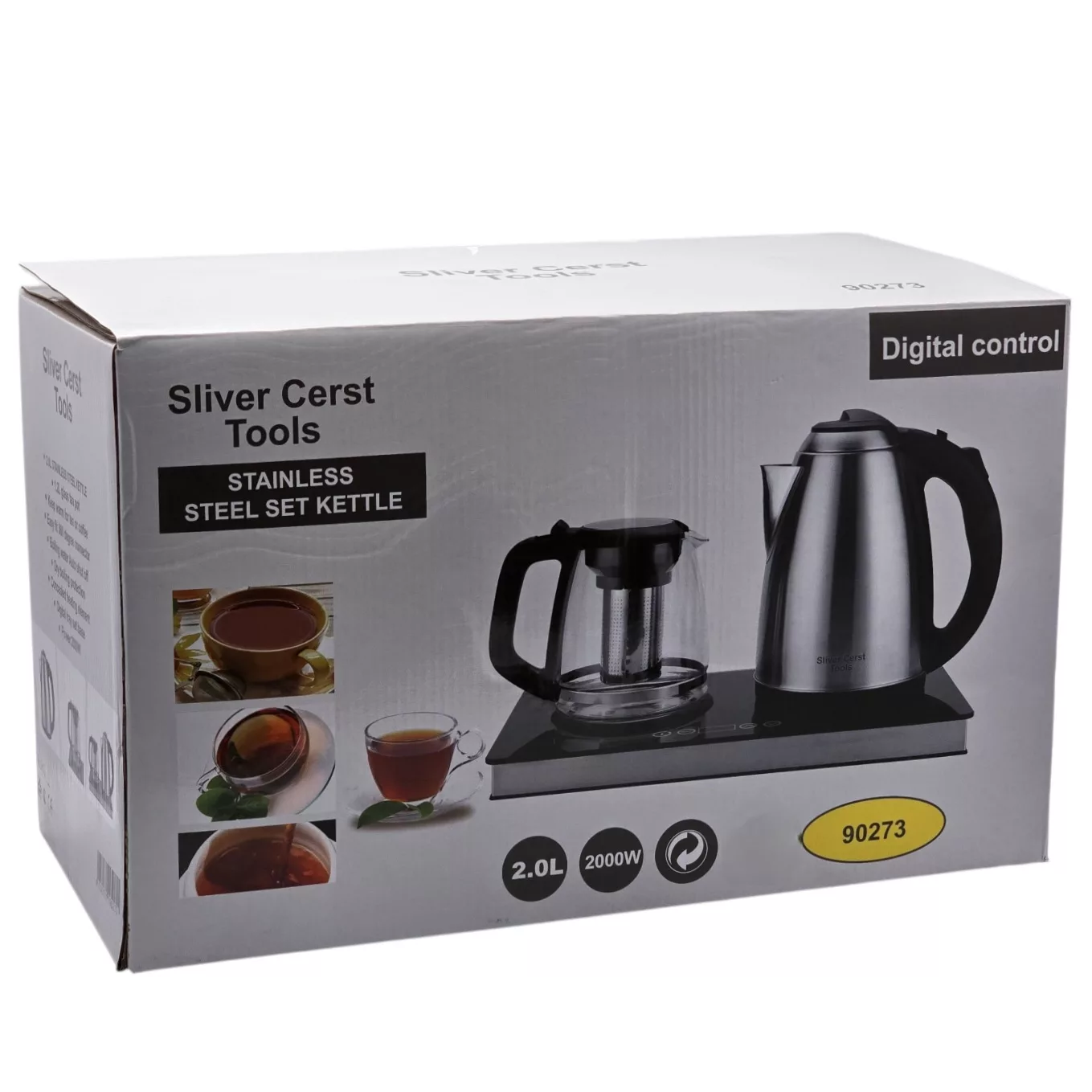 چای ساز کنار هم سیلورکرست مدل 90273