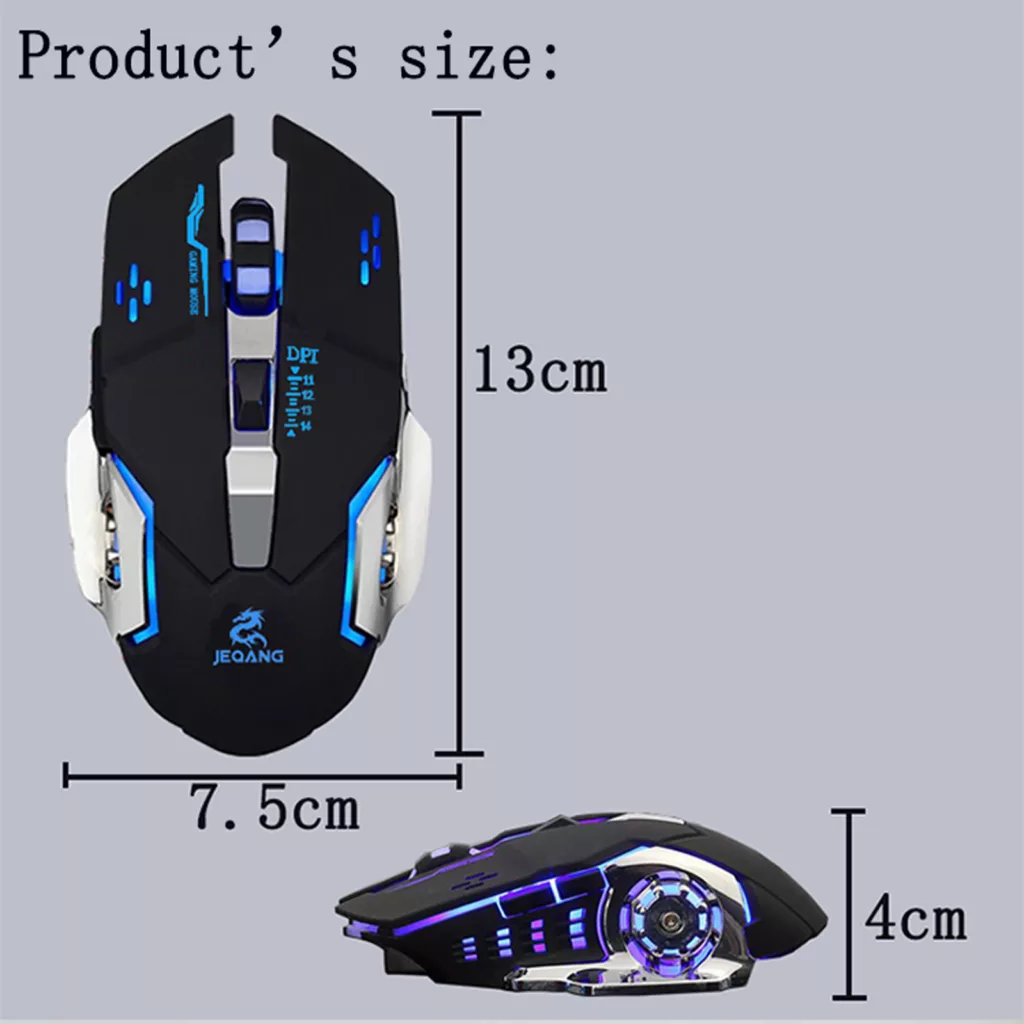 ماوس بی سیم مخصوص بازی مدل JW-220