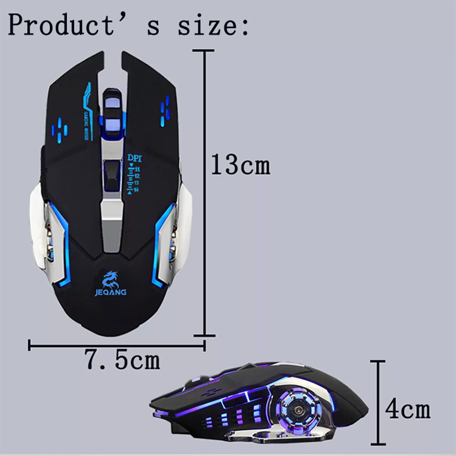 ماوس بی سیم مخصوص بازی مدل JW-220