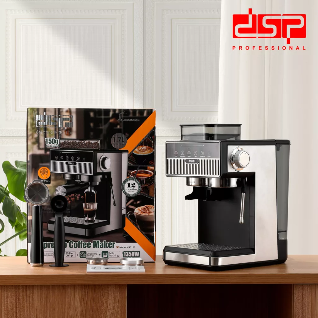 اسپرسو ساز 1700 میلی‌لیتر دی اس پی مدل KA3125