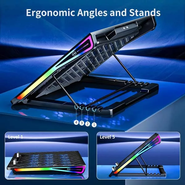 پایه خنک کننده  لپ تاپ مدل A2-RGB