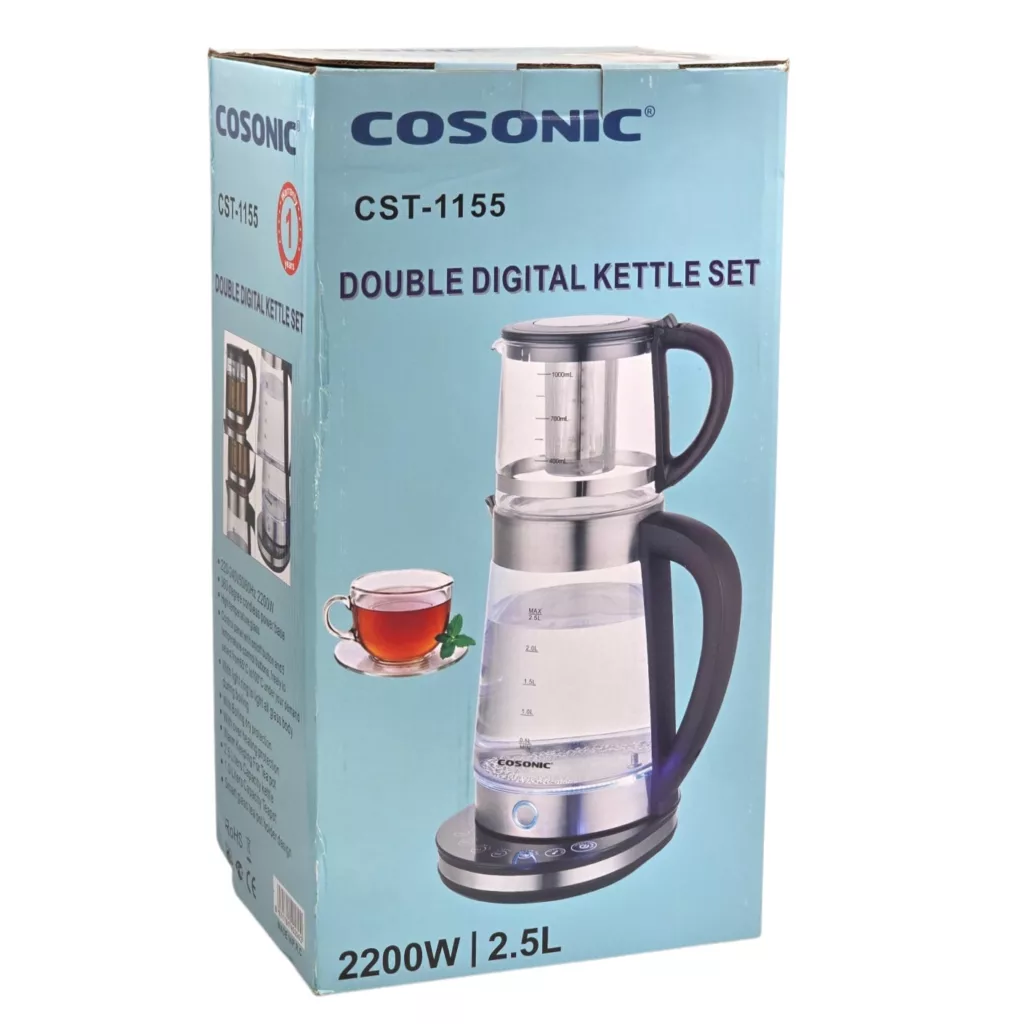 چای ساز روی هم گوسونیک مدل CST-1155