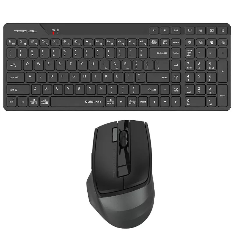 کیبورد و ماوس بی سیم ای فورتک مدل FSTYLER_FB28OOC_AIR2