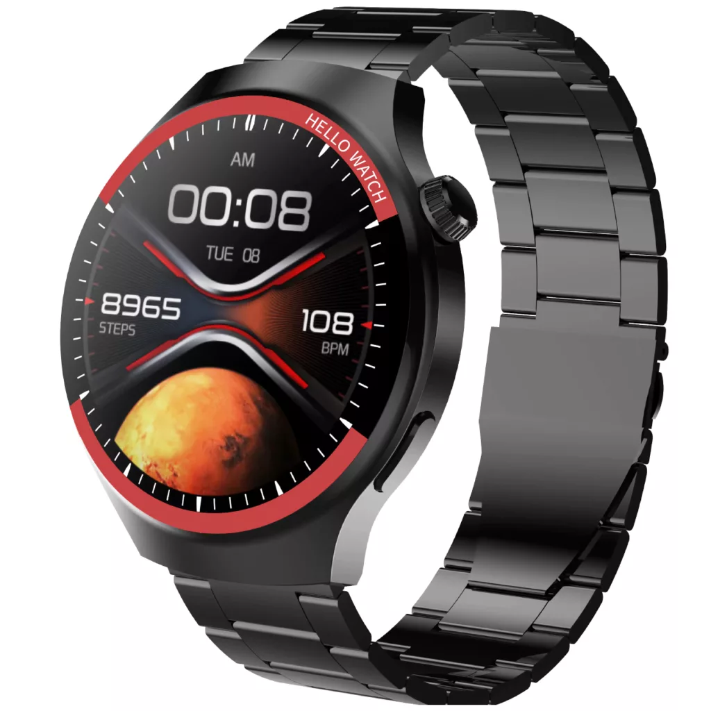 ساعت هوشمند 1.43 اینچی دیبت ویر مدل HELLO WATCH-HT13 با بند سلیکونی