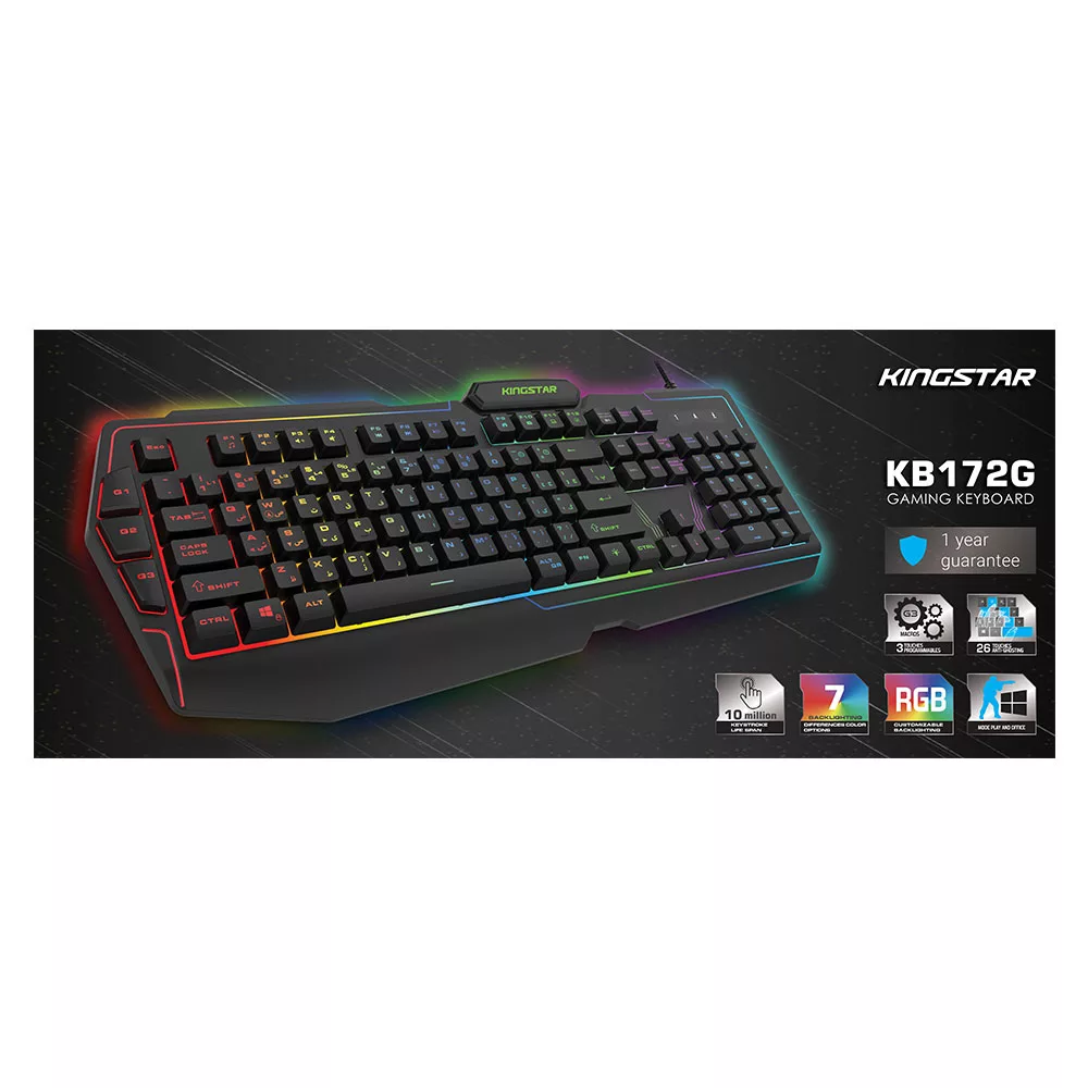 کیبوردمخصوصبازی کینگ استار مدل KB172G