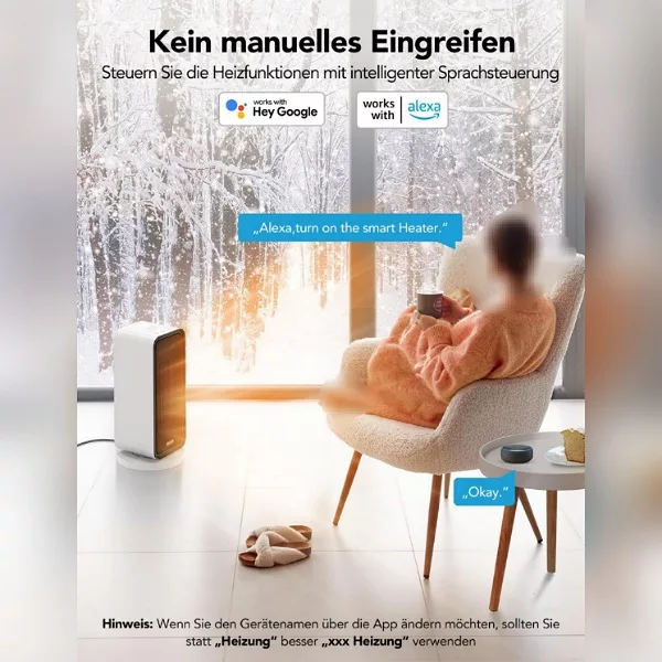 بخاری برقی هوشمند گووی لایف مدل H713A