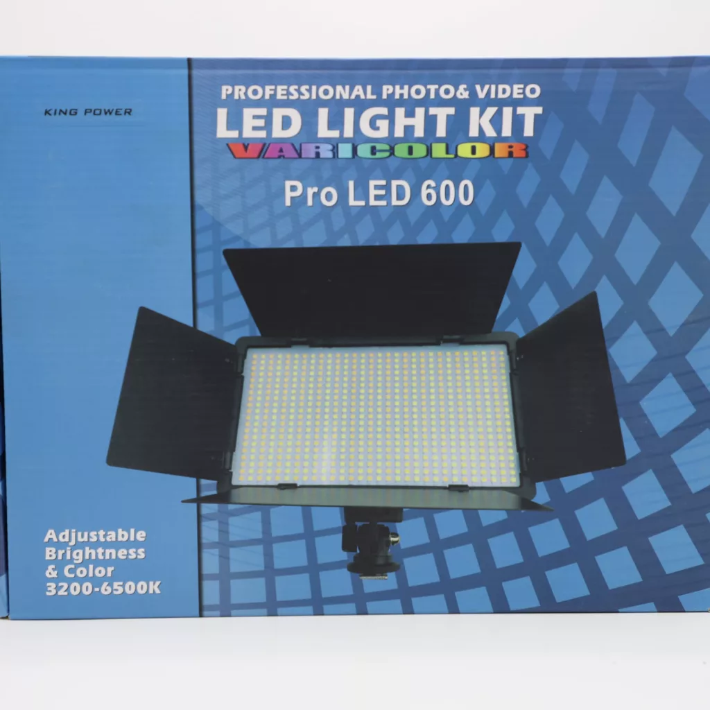 نور ثابت ال ای دی کینگ پاور مدل Pro 600