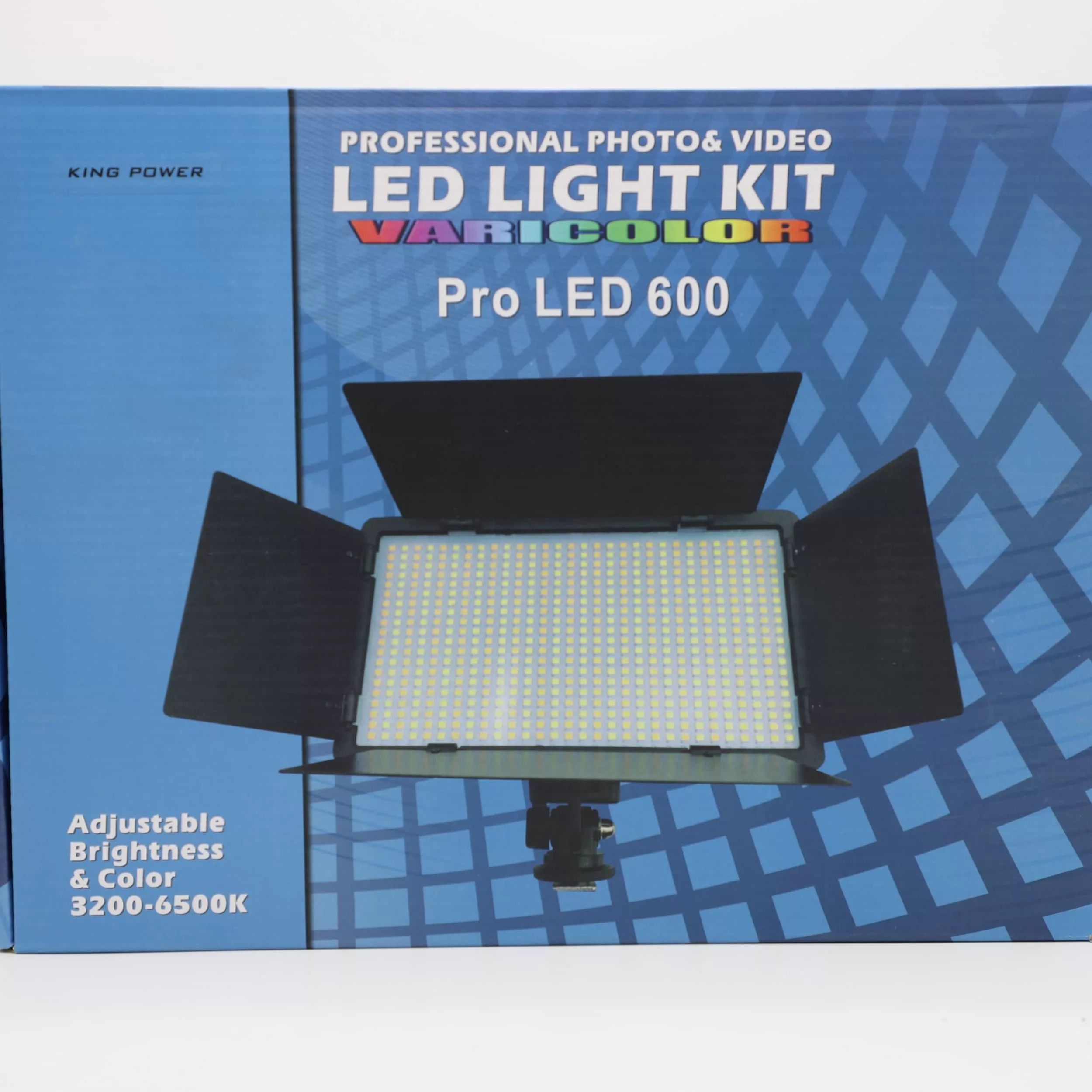 نور ثابت ال ای دی کینگ پاور مدل Pro 600