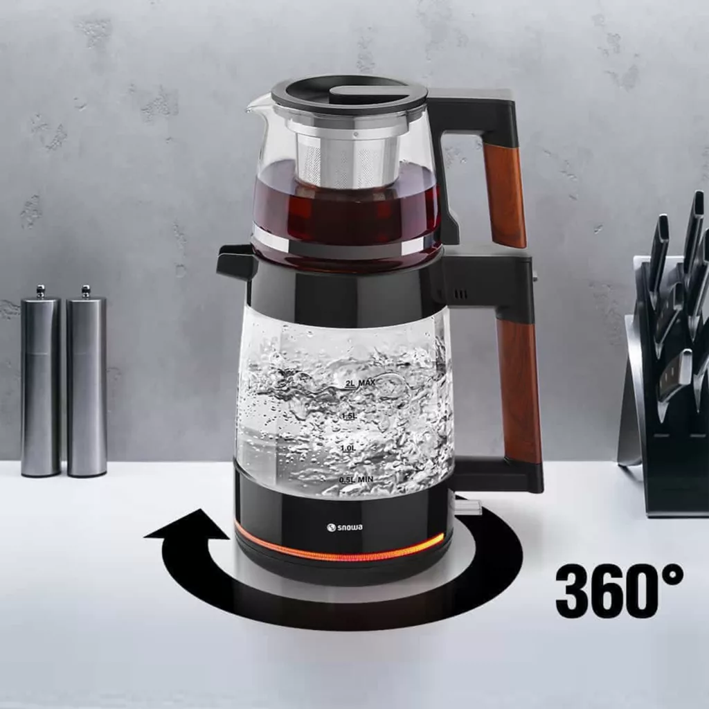 چای ساز روی هم اسنوا مدل  STM-GS1650BK