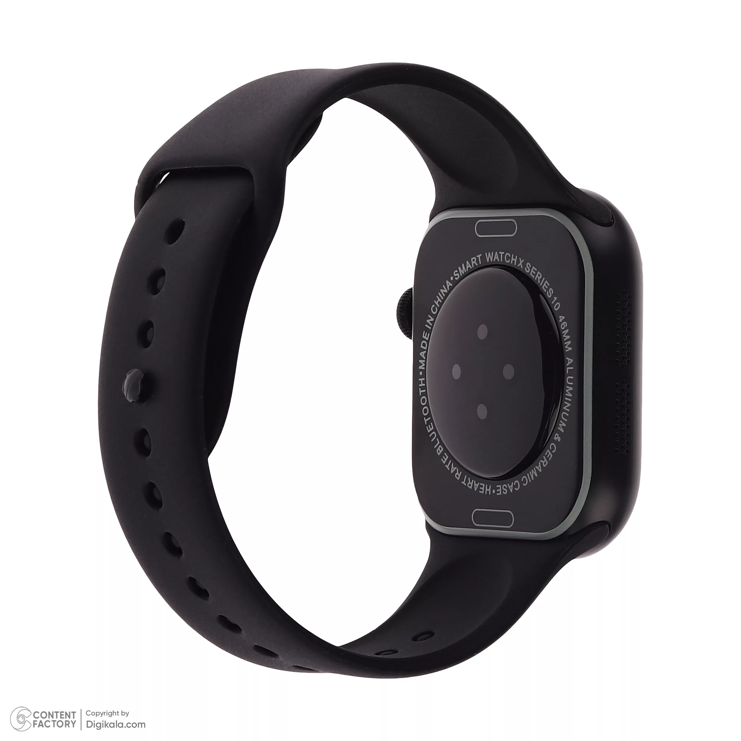 ساعت هوشمند 45 میلی‌متر مدل T100 MAX بند سیلیکون