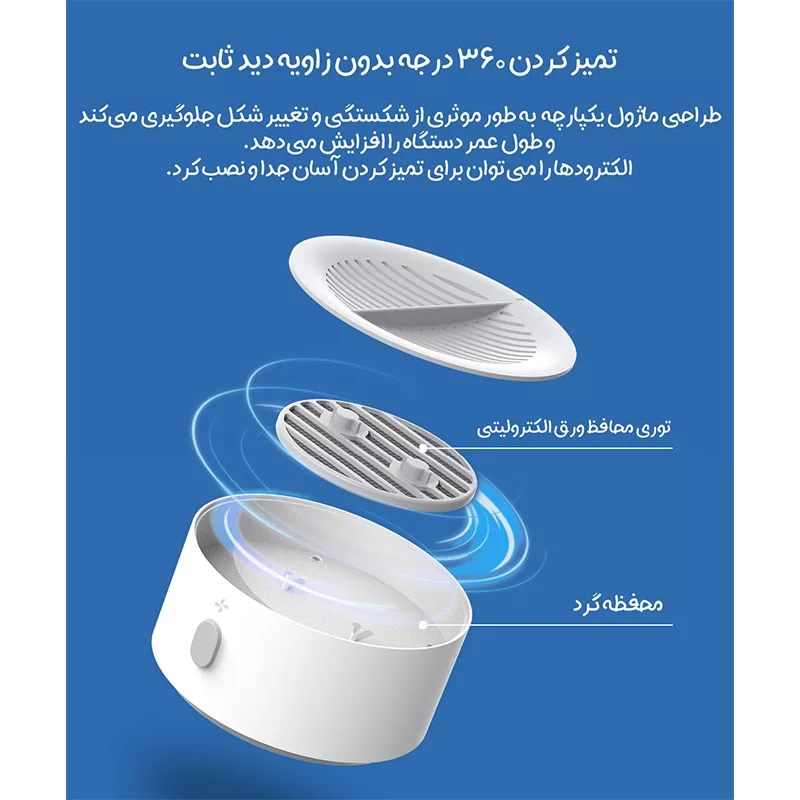 دستگاه ضدعفونی کننده میوه و سبزیجات شیائودا مدل HD-ZNGSQXJ01