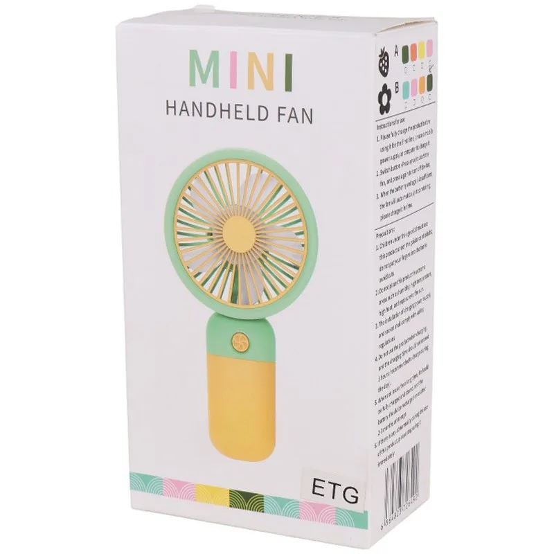 پنکه شارژی طرح میوه ای