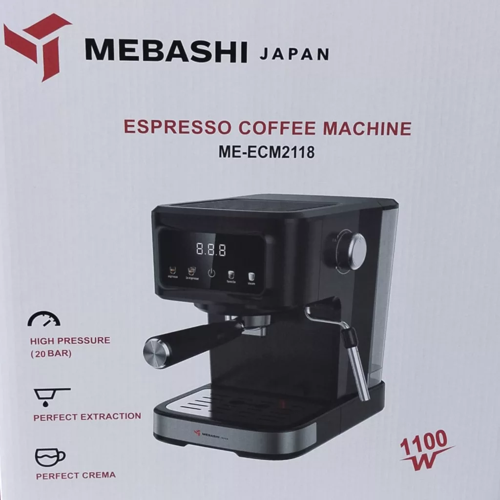 اسپرسو ساز ۱۵۰۰ میلی‌لیتر مباشی مدل ME-ECM2118