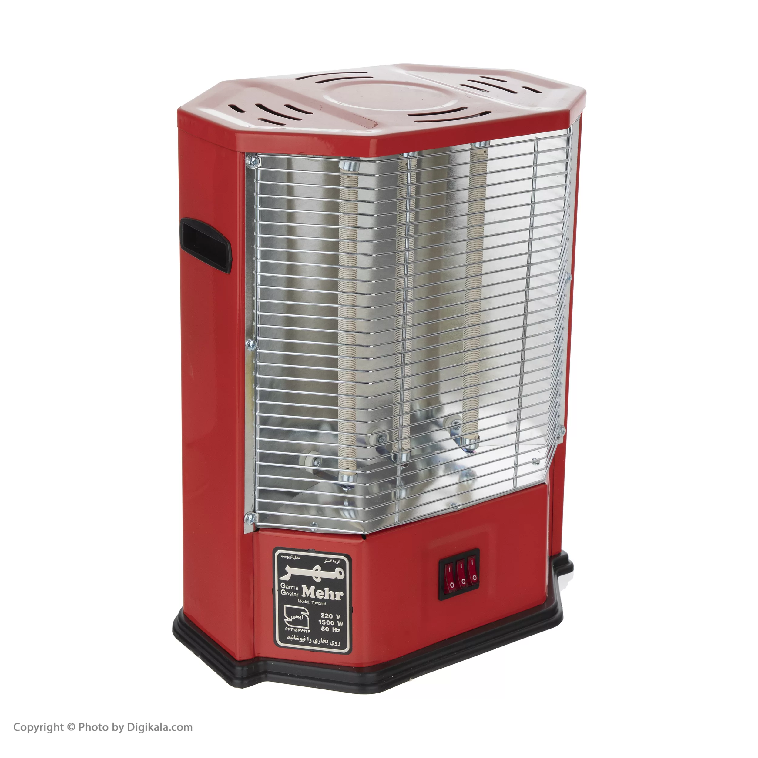 بخاری برقی گرما گستر مهر مدل Toyoset